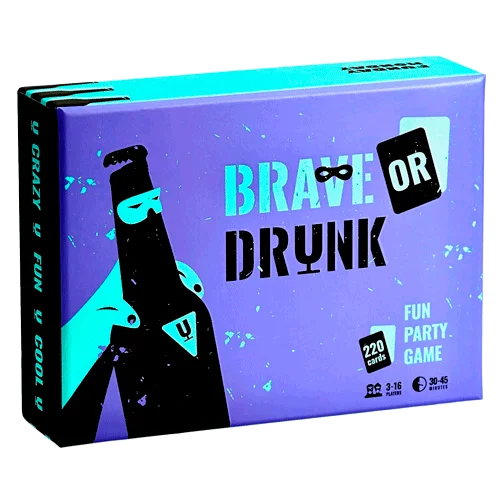 drinking card games Brave or Drunk